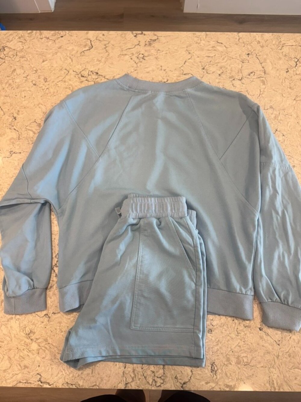 Amazon Light Blue Matching Lounge Set Medium - Picture 2 of 4